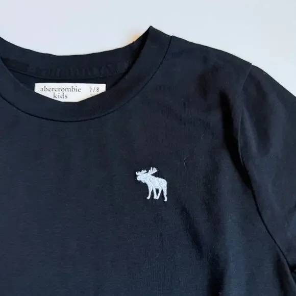 Abercrombie Kids Black Graphic Tee Bundle 7/8 - Picture 4 of 13